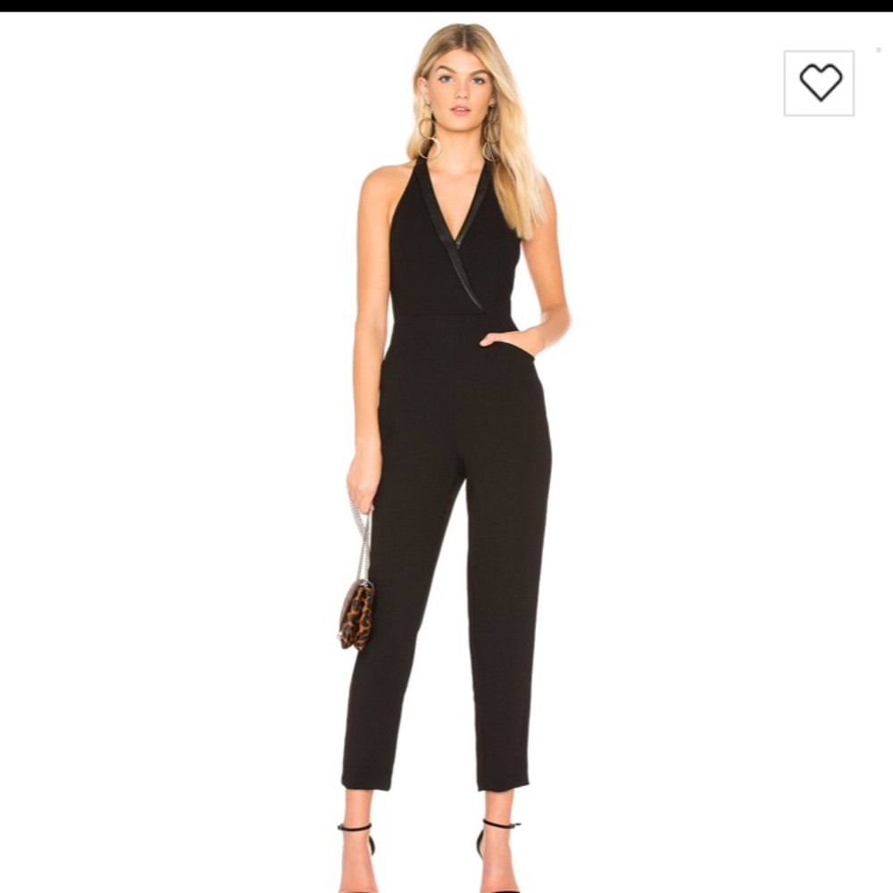 BCBG Tuxedo Romper